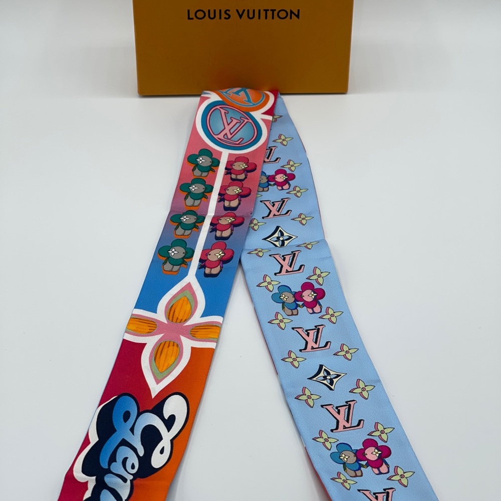 Louis Vuitton Astro Gemini BB Bandeau Twilly Scarf ♊️ - Picture 2 of 16